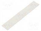 Taśma: termoprzewodząca; W: 20mm; L: 120mm; Thk: 1mm; 2W/mK; szary