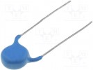 Capacitor: ceramic; 150pF; 10kV; THT; 10mm; Øpin: 600um
