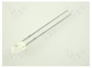 LED; 3mm; red/green; 60°; Front: convex; 2÷2.5/2.2÷2.5V