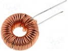 Inductor: wire; THT; 220uH; 140mΩ; 3A
