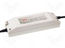 Pwr sup.unit: switched-mode; LED; 45.6W; 12VDC; 9÷12VDC; 3.8A; IP64