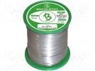 Solder; Sn99,3Cu0,7; wire; 0.7mm; 250g; Flux: No Clean