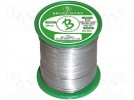 Solder; Sn99Ag0,3Cu0,7; wire; 0.5mm; 250g; Flux: No Clean