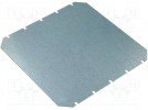 Einbauplatte; Stahl; W: 300mm; L: 300mm; Serie: CAB; CABABS303018