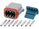 Steckverbinder: Leitung-Leitung; AT; Stecker; weiblich; Größe:16
