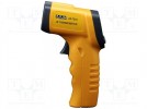 Infrared thermometer; LCD, with a backlit; -20÷550°C; ε:0,1÷1