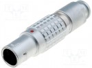 Wtyk; Złącze: okrągłe; 1B; męskie; PIN:6; 7A; 1,2kV; na przewód