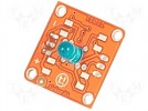 Erweiterungsmodul; blaue 5mm LED; 3pin; Im Set: Laborkarte