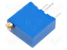 Potentiometer: für den Einbau; multiturn; 10Ω; 500mW; THT; ±10%