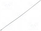 Opaska zaciskowa; L:520mm; W:4,5mm; stal nierdzewna; stalowy