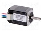 Motor: stepper; stepper; 3.9VDC; dbl.sided shaft: no; max.17.6mNm