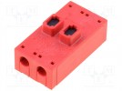 Splice terminal: quick splice; 9286; ways:1; terminals:4; 10A