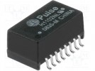 Transformator: LAN; SMD; 0÷70°C; Przekł: RX 1:1,TX 1:1; -1,1dB