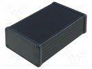 Gehäuse: mit Platten; 1455; X: 103mm; Y: 160mm; Z: 53mm; Aluminium