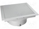 Wentylator: AC; osiowy; 230VAC; Ø220x70mm; 500m3/h; 65dBA; kulkowe