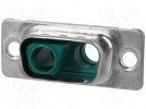 Spezielle D-Sub; PIN: 2(2+0); Stecker; männlich/weiblich; 25mm