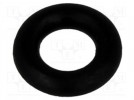 O-ring gasket; NBR rubber; Thk: 1.78mm; Øint: 3.6mm; black