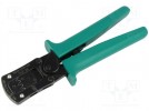 Werkzeug: zum Festklemmen; Crimp-Kontakte; 24AWG,26AWG,30÷28AWG