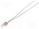 Filament lamp: miniature; 5V; 60mA; Bulb: T3/4; Ø:2.36mm; L:4.75mm