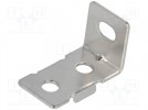 Power supplies accessories: mounting holder; 26.2x16x14.3mm