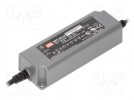 Pwr sup.unit: switched-mode; LED; 60W; 24VDC; 14.4÷24VDC; 2.5A