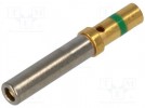 Contact; Size:16; female; 1÷2mm2; gold plated; crimped; in bulk