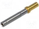 Contact; Size:20; female; 0.2÷0.5mm2; gold plated; crimped