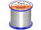 Solder; Sn60Pb40; wire; 0.7mm; 0.25kg; Flux: F-SW26,No Clean; 2.5%