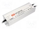 Zasilacz: impulsowy; LED; 186W; 20VDC; 9,3A; 90÷305VAC; 127÷431VDC