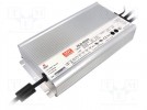 Pwr sup.unit: switched-mode; LED; 600W; 24VDC; 20.4÷25.2VDC; IP65