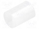 Spacer sleeve; LED; Øout: 4mm; ØLED: 3mm; L: 5.5mm; natural; UL94V-2