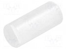 Distanzmuffe; LED; ØAußen: 4mm; ØLED: 3mm; L: 9mm; natürlich; UL94V-2