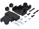 Gehäuse: für D-Sub-Steckverbinder; D-Sub 15pin,D-Sub HD 26pin