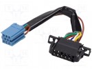 Cable for CD changer; ISO mini socket 8pin, VW, Audi 12pin