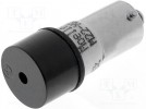 Sygnalizator dźwiękowy; 22mm; Seria prod: M22; Ø22,5mm; 24VDC