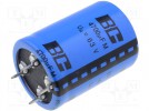 Kondensator: elektrolityczny; SNAP-IN; 4700uF; 63VDC; Ø30x40mm