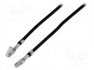 Cable; KK 254 female; Len: 0.3m; 22AWG; Contacts ph: 2.54mm