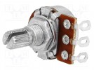 Potentiometer: shaft; single turn; 1kΩ; 63mW; ±20%; on cable; 6mm