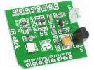 Click board; nadajnik IR,odbiornik IR; UART; QEE113,TSOP38338