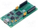 Płytka rozszerzająca; I2C, SPI, UART, USB; mikroBUS