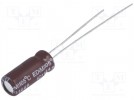 Kondensator: elektrolityczny; niskoimpedancyjny; THT; 330uF; ±20%