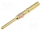 Contact; male; 16; gold flash; 18AWG÷16AWG; crimped; bulk; 13A