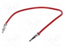 Kabel; Mini-Fit Jr.męskie; Dł: 0,15m; 18AWG; R.styków: 4,2mm