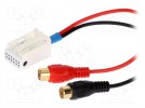 Aux adapter; RCA; VW; 1.25m