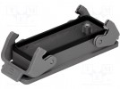 Enclosure: for Han connectors; Han; size 24B; with double latch