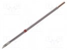 Tip; hoof; 3.3mm; 420÷475°C; sloped 60°; for soldering station