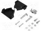 Gehäuse: für D-Sub-Steckverbinder; D-Sub 15pin,D-Sub HD 26pin