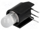 LED; w obudowie, dwukolorowa; Il.diod:1; 5mm; THT; 20-60mcd; katoda
