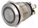 Schalter: vandalensicher; 1-stellig; SPST-NO; 0,05A/24VDC; IP66