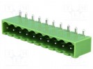 Pluggable terminal block; socket; male; 5.08mm; angled; ways:10